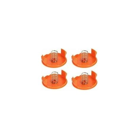 Couvercle De Bobine Rc-100-P - Compatible Avec Taille-Herbe Sans Fil - Lot De 4 Pièces