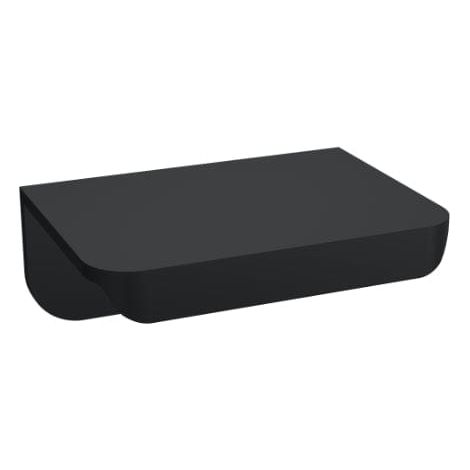 Nuie Matt Black 50mm Wrap Over Furniture Handle with 30mm Hole Centres - H187 (1/3)