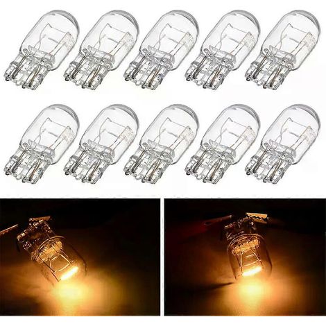 10 Stück T20 7443 1891 21/5W Klarglas-Blinker-, Brems- und Rücklichtbirnen, Autozubehör (1/4)