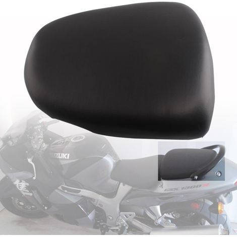 Accessoires moto, coussin de selle arrière/sacoche de selle, compatible avec Suzuki GSXR 1300 99-07 (selle passager). (1/5)