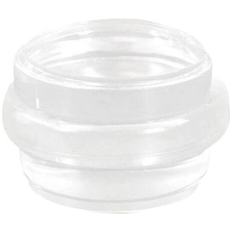 Cale ou butée de sol adhésive circulaire, transparente et décorative, bande en caoutchouc antidérapante, pour portes de passage, protège murs et meubles des coups - Ø42 x 25 mm (1/4)