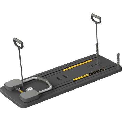 Planche d'exercice abdominal, rebond automatique, stabilité améliorée, noir (1/2)