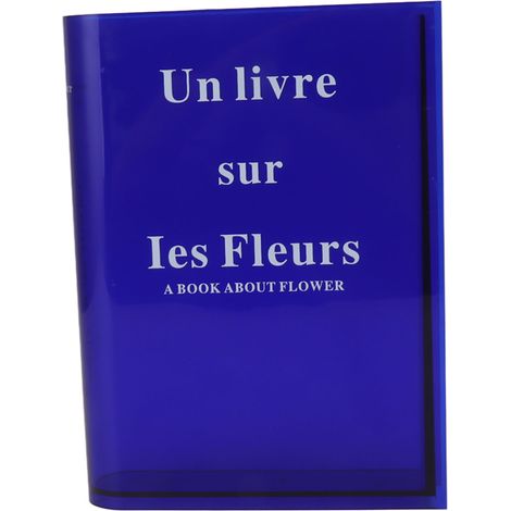 livre pour fleurs en acrylique transparent décoratif en (1/5)