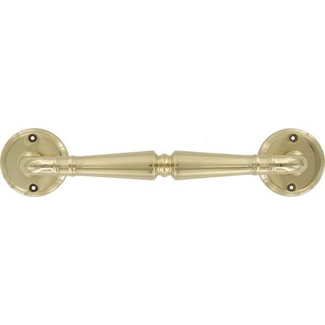 MANIGLIONE OTTONE 603 260 MM LUCIDO VERNICIATO- 2,0 pz