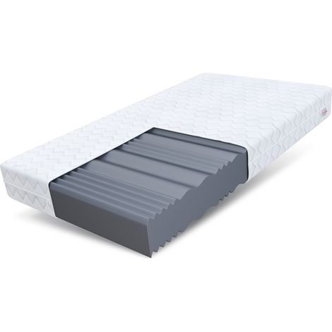 Matratze 180x200 cm COMFORT MAX Double 7 Zonen 20 cm H3 Kaltschaum Wellness NEU