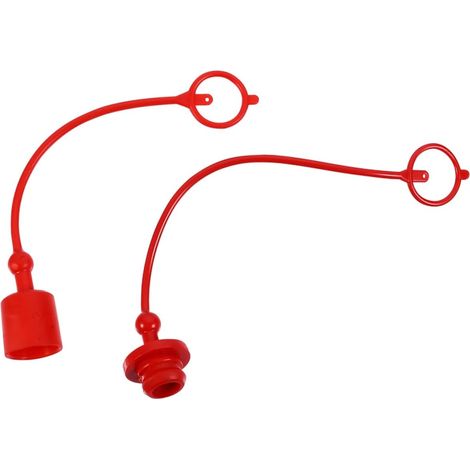 Sätze Hydraulik Staubkappen Anschlusskappen NPT für