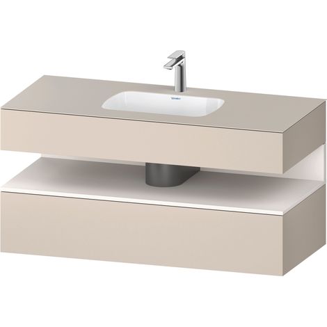 Duravit Collection One lavabo à encastrer avec meuble sous-vasque (1/2)