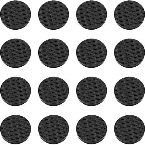 16 Pièces Protection pour Meubles Patin Antiderapant, Tampons Autocollant, Protecteur de Sol Tampon, Ronds, 20MM (1/5)