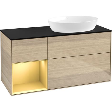 Villeroy & Boch FA42HFPC Meuble sous-lavabo Finion FA4 (1/2)