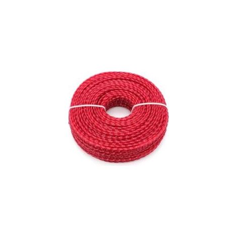 Fil pour débroussailleuse nylon 3,0 mm – Longueur 56 m – Compatible têtes de coupe 2/4 lignes – Pour coupes difficiles et haute visibilité - 3mmx56m (1/5)