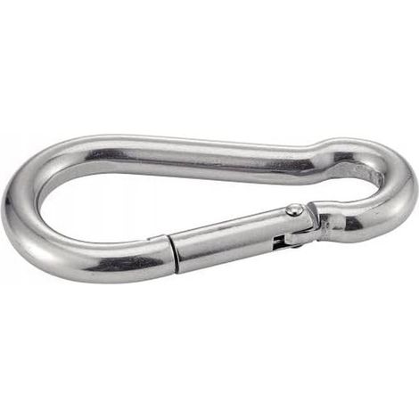 5 Mousquetons 8 mm - Inox A4 - D-Work