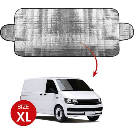 Walser – Pare-soleil thermique pour voiture 230x110 cm – Protection contre le gel et la chaleur – Fixation facile dans les portes – Pour pare-brise