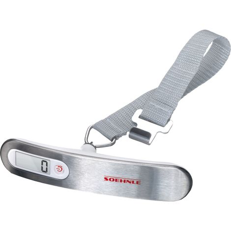 Soehnle Travel Gepäck-Waage, silber