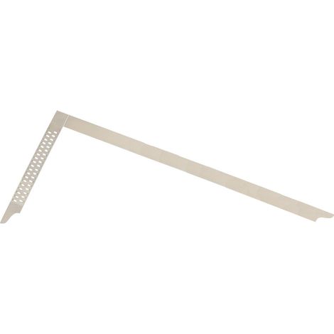 Equerre de charpentier 800 x 320 mm avec trous de marquage