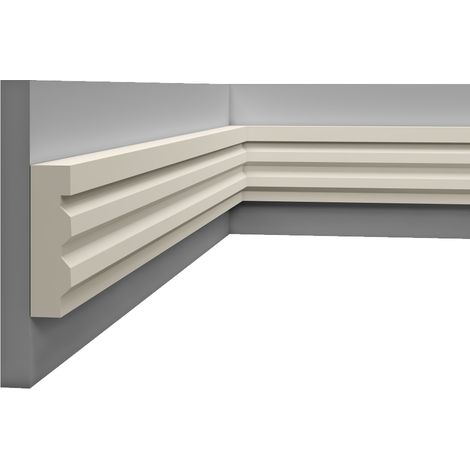 Moulure multifonctionnelle en polystyrène – D9PF41 — barre de 2 m (1/2)