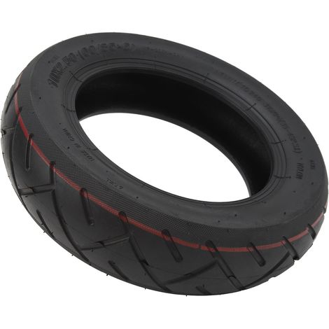 Pneu de trottinette électrique 10x2,5 en caoutchouc résistant aux chocs, roue de rechange pour réparation (1/5)