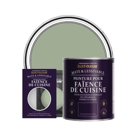 Peinture pour Faïence de Cuisine, Finition Mate - Vert Kaki