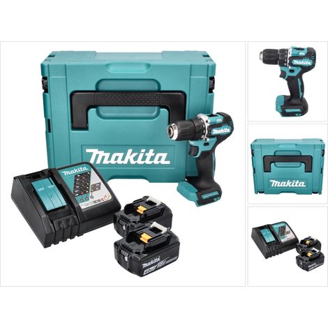 Makita DDF 487 RMJ Akku Bohrschrauber 18 V 40 Nm Brushless + 2x Akku 4,0 Ah + Ladegerät + Makpac (1/5)