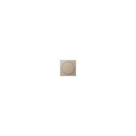 Jung Couvercle pour thermostat, thermoplastique laqué, série A, champagner A 1749 BF CH