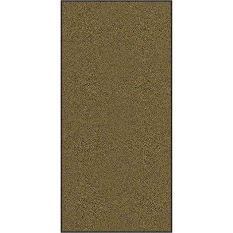 Zerbino d'ingresso moderno rettangolare per interni/esterni 120 x 250 cm antiscivolo stile contemporaneo poliammide nero 020057935