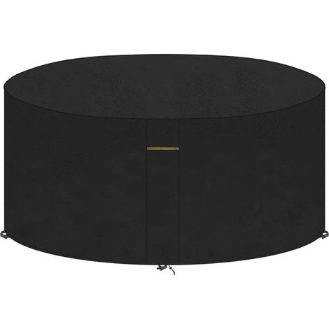 Gartentischabdeckung rund Ø190x80cm wasserdicht 420D Oxford mit PU-Beschichtung (1/5)