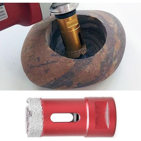 Foret diamant brasé pour pierre, béton et carrelage, 28 mm (1/5)