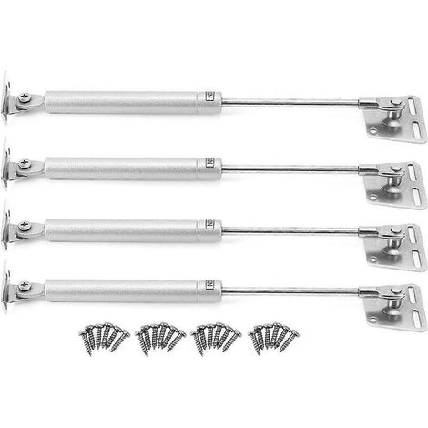 Ensemble de 4 tiges hydrauliques de support à gaz pour armoire, petite porte relevable de tatami. (1/5)