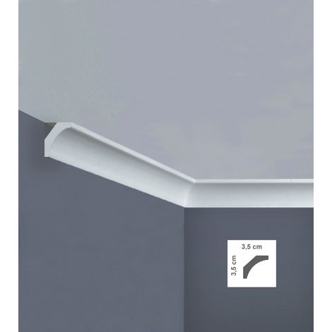 Cornice soffitto xps 3,5x3,5x200 cm art. i705