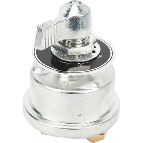 Interrupteur coupe-batterie 300 A, boîtier métallique robuste et étanche, pour voiture, bateau ou camping-car (1/5)