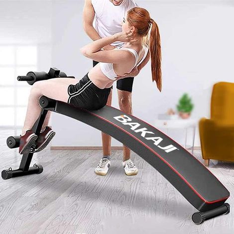 Panca Allenamento Addominali Pieghevole Regolabile Esercizi Palestra Fitness Cas (1/5)