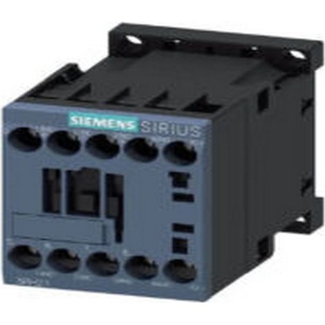 Contattore ausiliario 3NO 1NC bobina 24V DC S00 morsettiera a vite sirius 3RH2131-1BB40 (1/5)