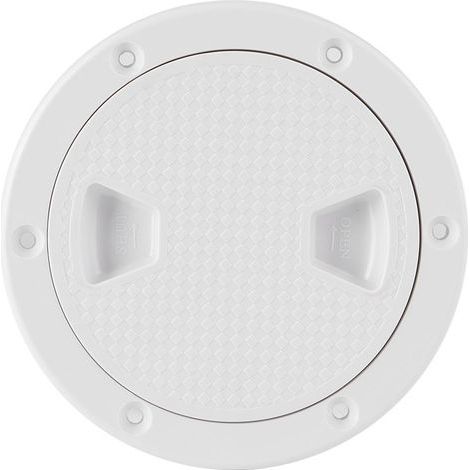 Runde Inspektionsluke aus 4-Zoll-ABS-Marinematerial für Yachtdecks, Boote, Wohnmobile – Zubehör für Deckabdeckungen. (1/5)