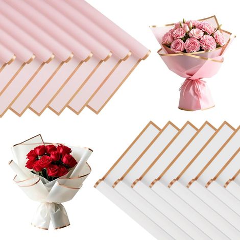 20 Waterproof Florist Paper for Bouquets 58 x 58cm (1/5)