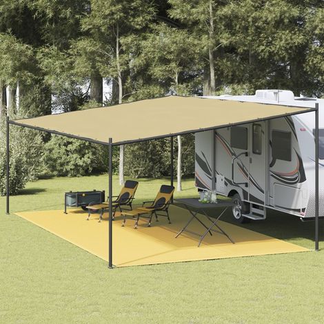 Tapis de tente,Tapis extérieur,Tapis de jardin 400x600 cm Beige CFW339748 (1/5)