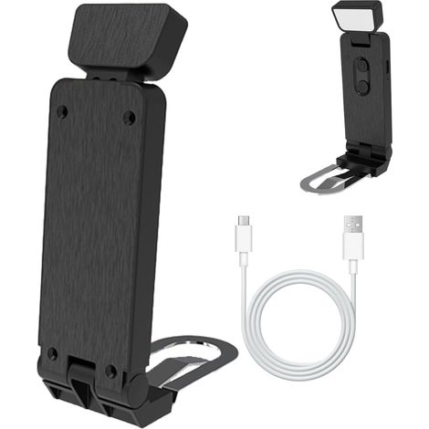 Lampes De Lecture À Pince Rechargeable Portable Compacte (1/5)