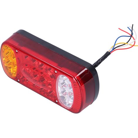Feu arrière 12V 32 LED, feu stop, clignotant pour remorque, camion, break (1/5)