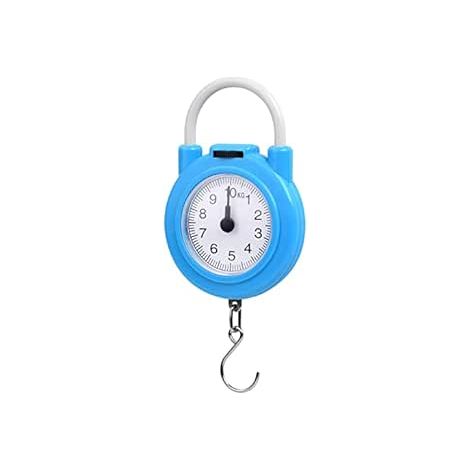 Lntyq Gepäckwaage, Maximallastwaage 10 kg, klein und tragbar mit bequemem Griff für Reisen und Arbeit (1/5)