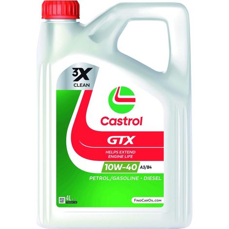 Castrol GTX 10W-40 A3/B4 4L H 189272 15F8FD