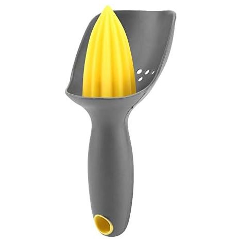 Presse-citron manuel, mini presse-agrumes orange pour la cuisine et les boissons (noir) (1/5)