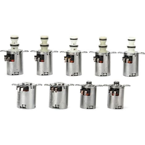 Jeffergarden Kit d'électrovannes de transmission 9 pièces 6 vitesses MPS6 6DCT450 pour Ford CMAx GALAXy KUGa MONDEo FOCUS