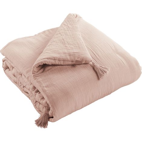Edredon 150x150 cm gaze de coton guimauve 227342767 227342767 227342767 227342767 227342767 (1/2)