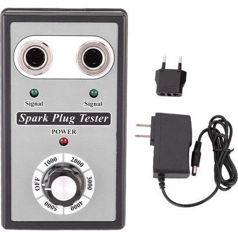 Dual Hole Car Spark Plug Tester Ignition Analyzer Diagnostic Tool. (1/5)
