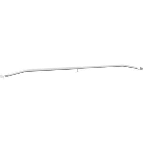 Soporte para lona para remolques Plateado 102-155 cm Aluminio vidaXL (1/5)