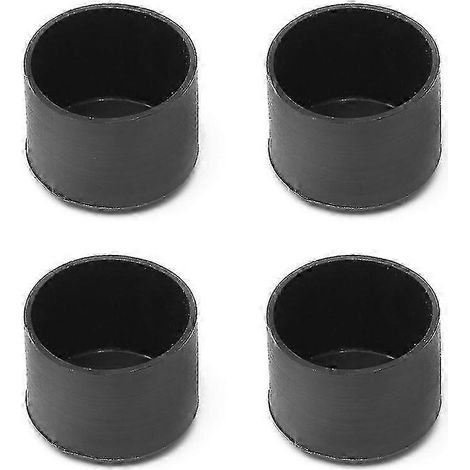embouts de chaise en PE, pieds de meubles anti-rayures avec protections de sol noires de 30 mm de diamètre pour pieds de meubles (1/4)