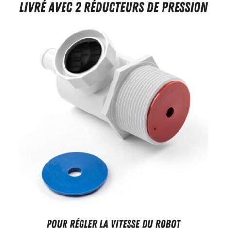 Connecteur Mural Complet UWF Adaptable pour Polaris 280 180 380 480 3900 Sport - 9-100-9001- Prise paroi Robot Nettoyeur de Piscine (1/4)