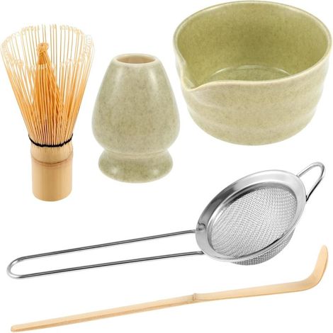 Set de regalo maestro ZenMatcha  Juego de té ceremonial japonés de 5 piezas (1/5)
