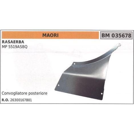 Cortadora de césped MAORI, plataforma trasera MP 5519ASBQ 035678