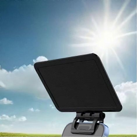 Pare-soleil universel à clipser pour téléphone, visière solaire portable multi-angles, protection d'écran pliable et anti-reflets pour le vélo, le camping et les voyages en extérieur (1/5)