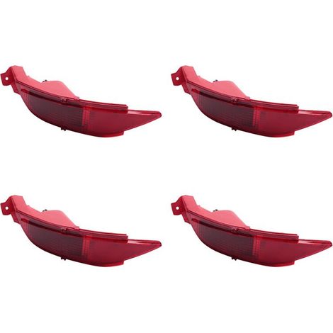 Cuatro luces antiniebla y luces de freno traseras izquierdas para Ford Fiesta Mk7 (2008-2012).