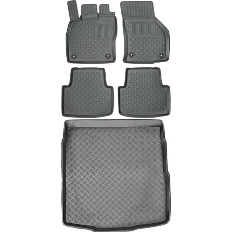 Volkswagen Passat B8 Sedán a partir de 2014 SET - Alfombrillas para coche + alfombrilla para maletero